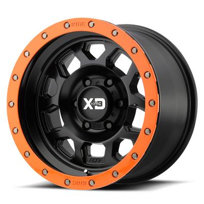 KMC XD Series XD132 Satin Black Wheels